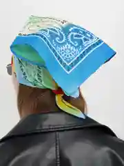 Бирюзовый бандана на голову