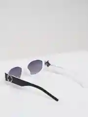 Белый солнцезащитные очки UV400
