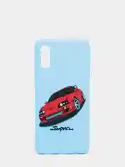 Небесно-голубой чехол для Samsung A02 / M02