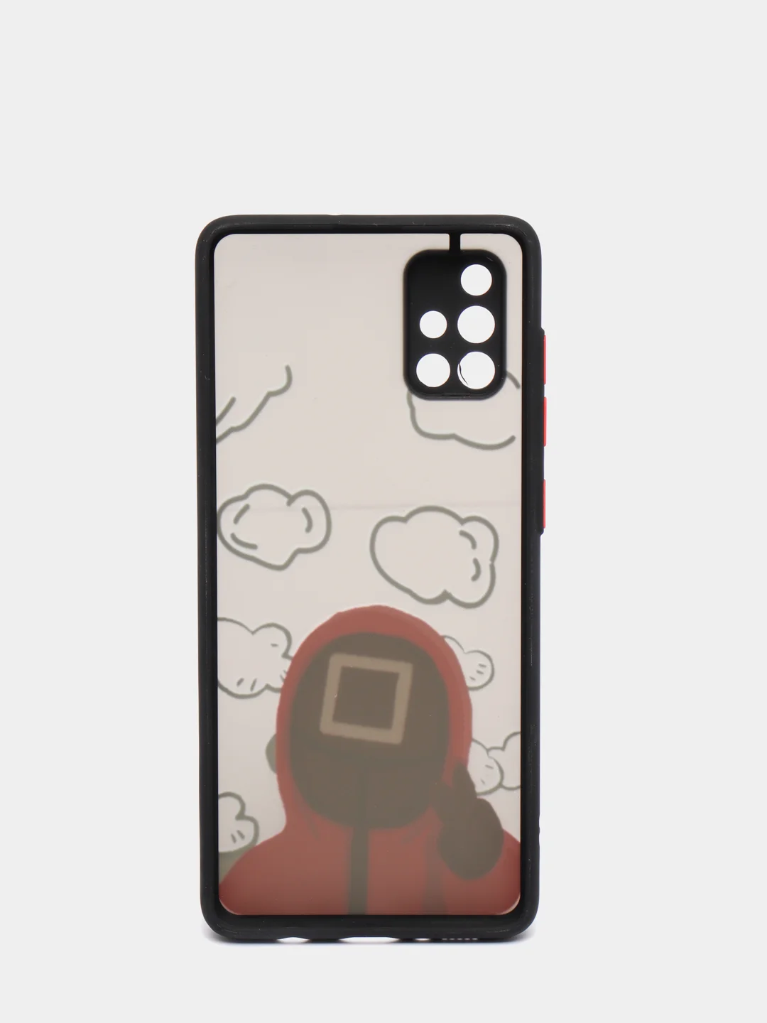 Вишнёвый чехол SAMSUNG A71