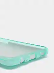 Бирюзовый чехол блестящий на Samsung A02