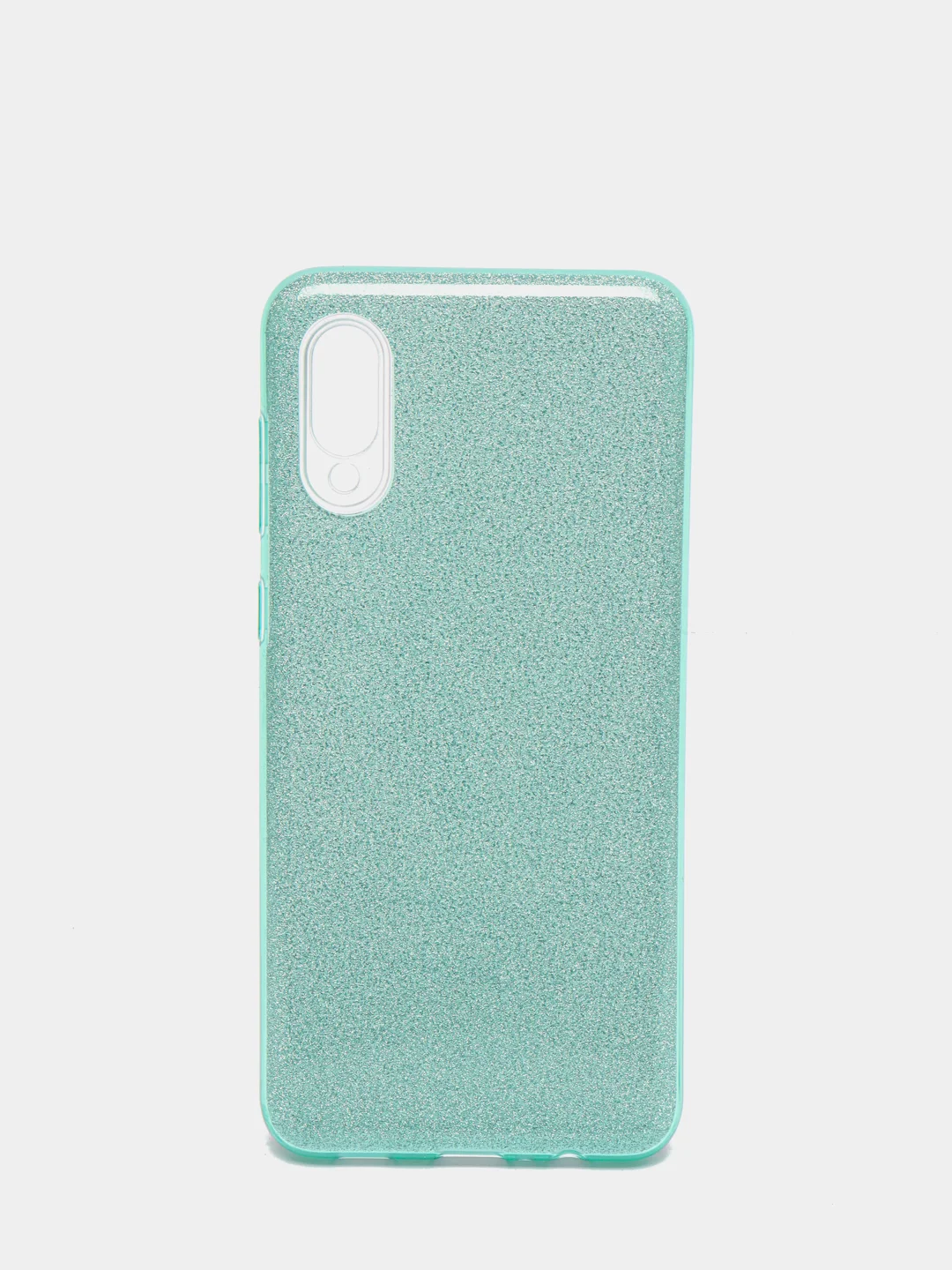Бирюзовый чехол блестящий на Samsung A02