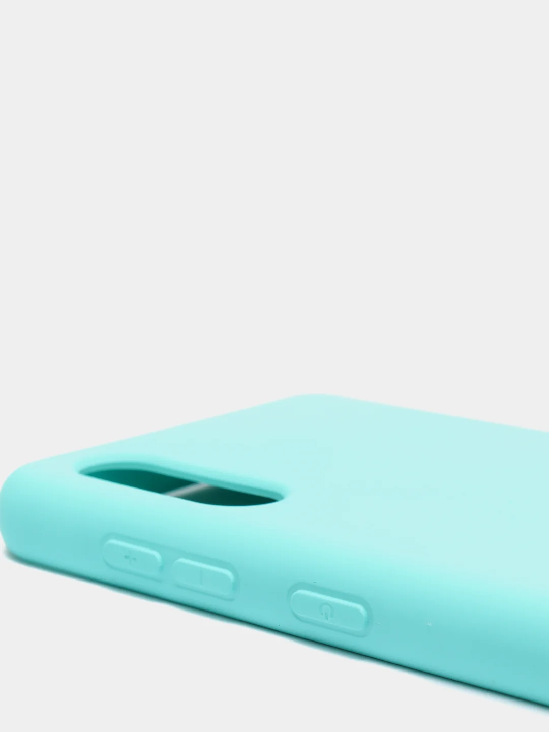 Бирюзовый чехол с бархатом внутри для Samsung A02 / M02