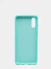 Бирюзовый чехол с бархатом внутри для Samsung A02 / M02