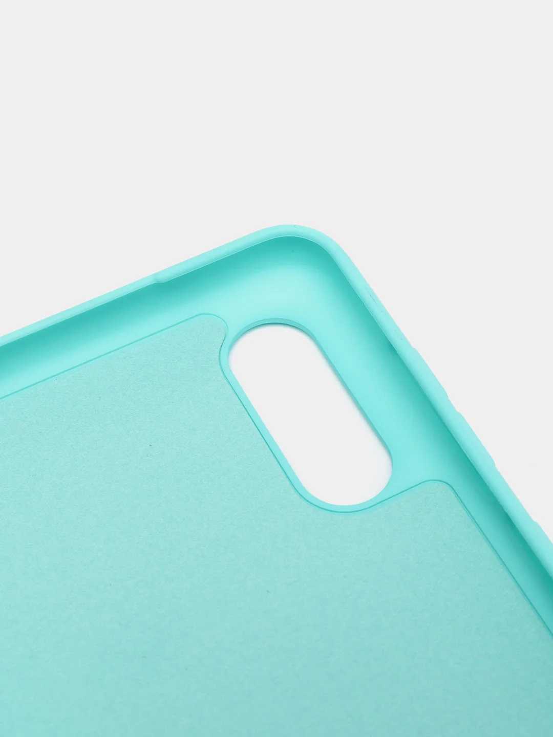 Бирюзовый чехол с бархатом внутри для Samsung A02 / M02