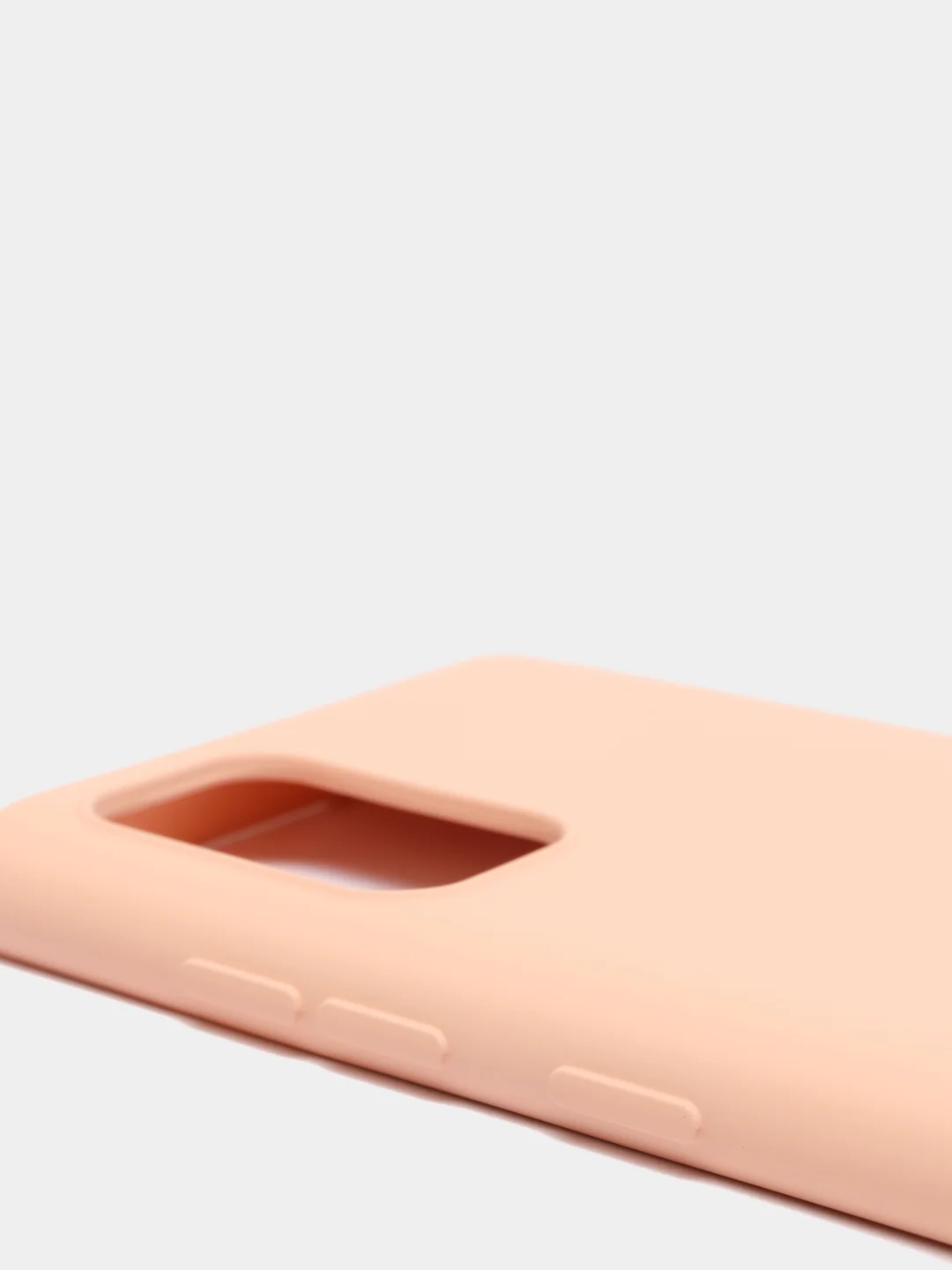 Кремовый чехол с бархатом внутри Samsung A71