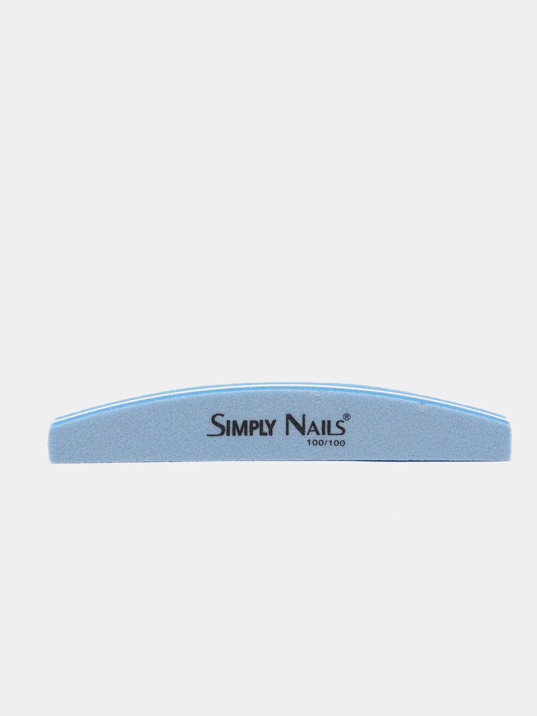 Синий пилка для ногтей 100/100 Simply Nails