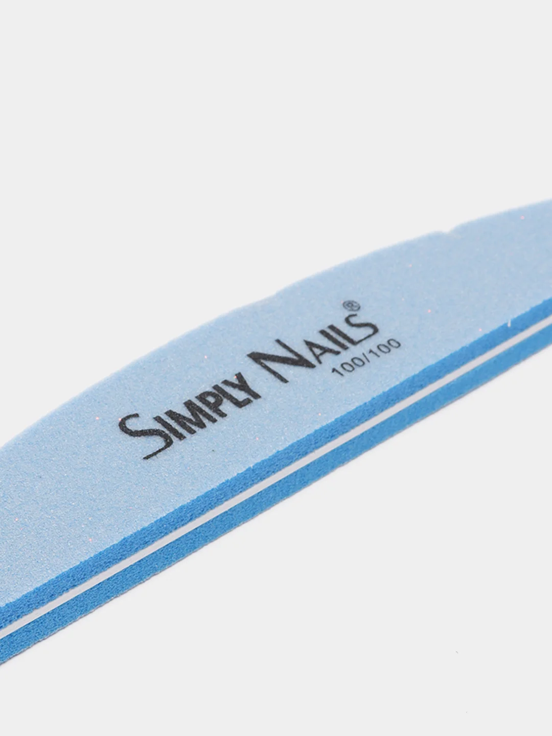Синий пилка для ногтей 100/100 Simply Nails