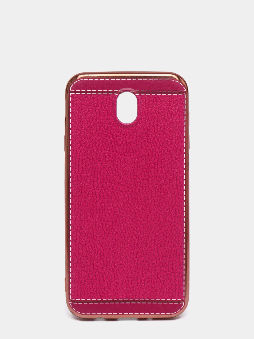 Розовый чехол для Samsung J7 2017