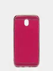 Розовый чехол для Samsung J7 2017