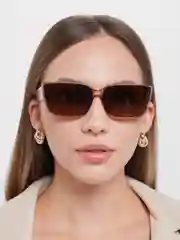 Пудровый женские солнцезащитные очки UV400