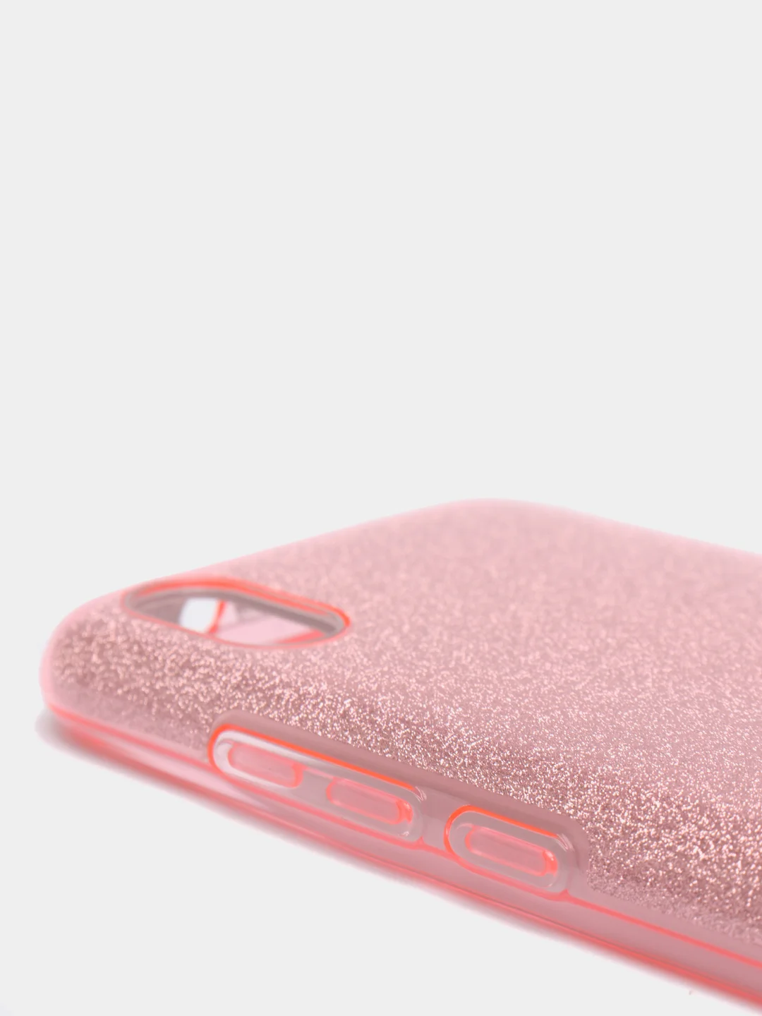 Розовый чехол блестящий Xiaomi Redmi 7A