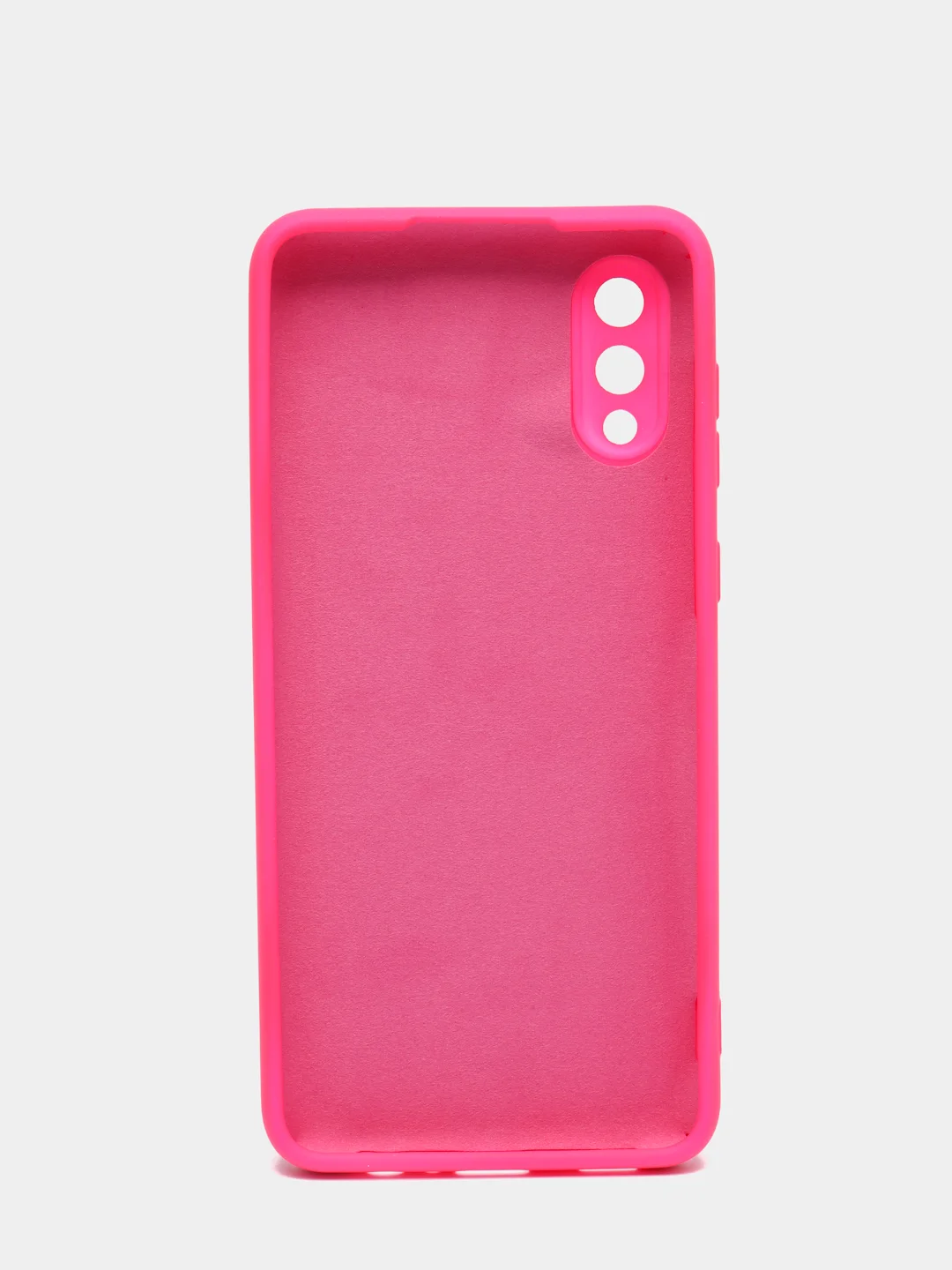 Фуксия чехол с бархатом внутри для Samsung A02 / M02
