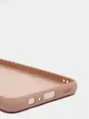Бежевый чехол с бархатом внутри для Samsung A02 / M02