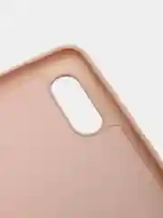 Бежевый чехол с бархатом внутри для Samsung A02 / M02
