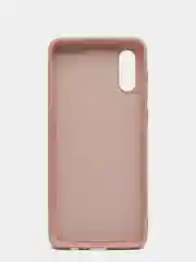 Бежевый чехол с бархатом внутри для Samsung A02 / M02