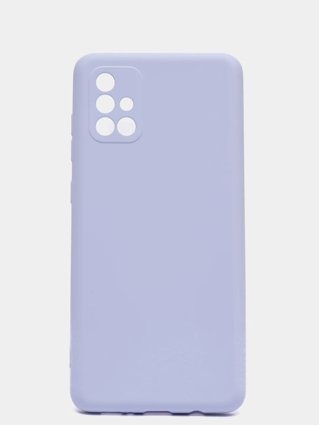 Лавандовый чехол с бархатом внутри Samsung A71