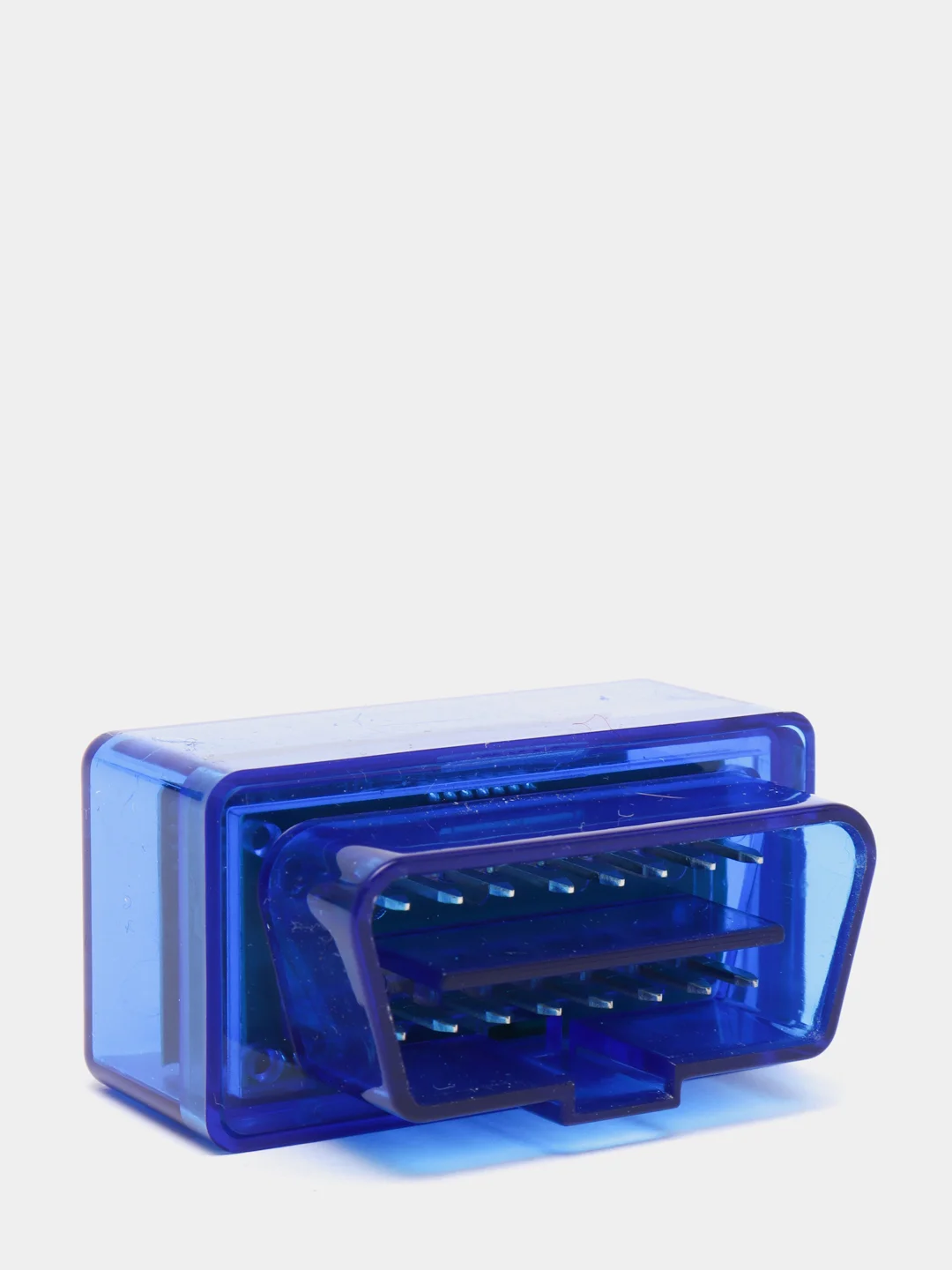 Синий диагностический авто сканер, Bluetooth, ELM327 OBD II V1.5 чип 25K80, 2 платы