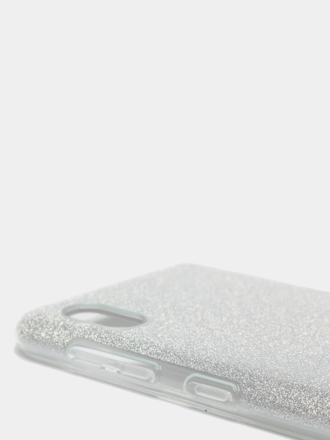 Серебряный чехол блестящий  SAMSUNG A10