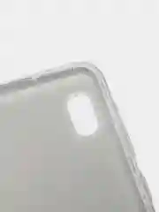 Серебряный чехол блестящий  SAMSUNG A10