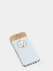 Белый брелок USB фонарик MINI