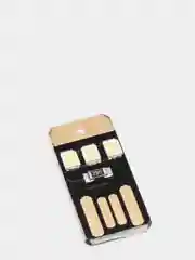 Черный брелок USB фонарик MINI