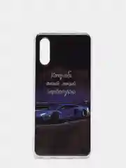 Фиолетовый чехол для Samsung A02 / M02