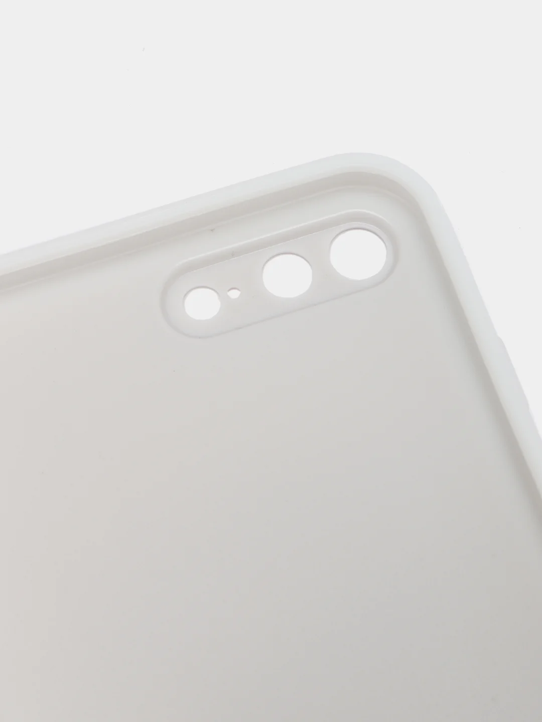 Белый чехол-имитация стекла iPhone 7 Plus, 8 Plus, 7+, 8+