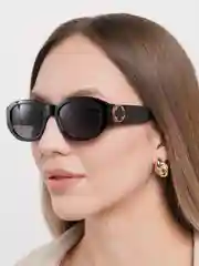 Черный солнцезащитные очки UV400