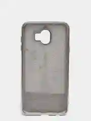 Серебряный чехол переливашка SAMSUNG J4 2018