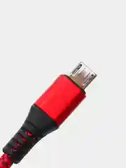Красный кабель для зарядки телефона Micro-USB