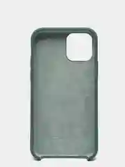 Тёмно-зелёный чехол-накладка для IPhone 11 Pro пластик+Soft Touch Sillicone Case c логотипом