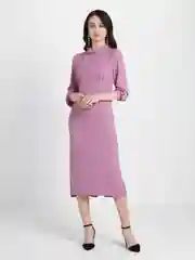 Сиреневый платье женское