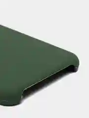 Зеленый чехол-накладка для IPhone 11 Pro пластик+Soft Touch Sillicone Case c логотипом