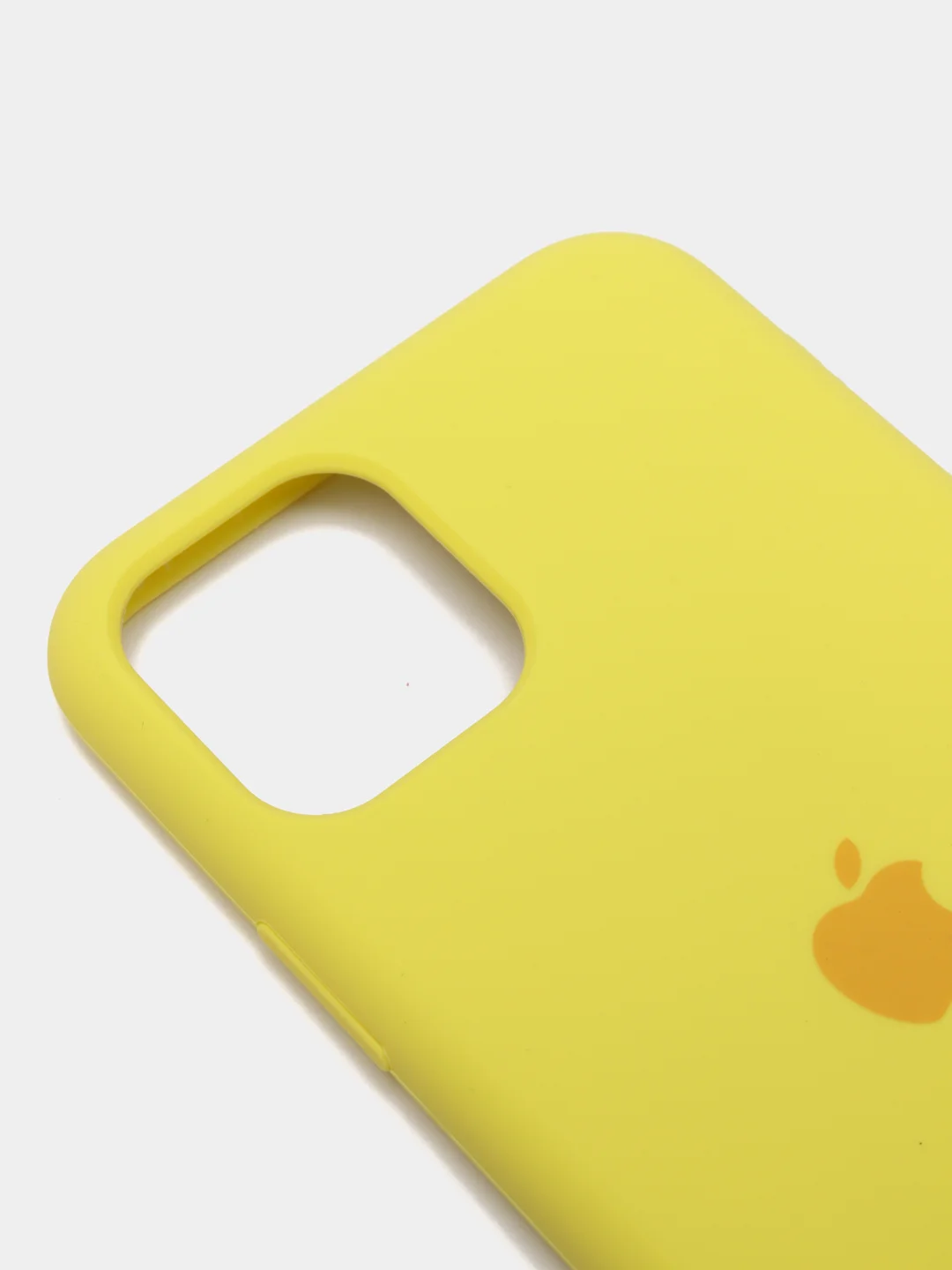 Лимонный чехол-накладка для IPhone 11 Pro пластик+Soft Touch Sillicone Case c логотипом
