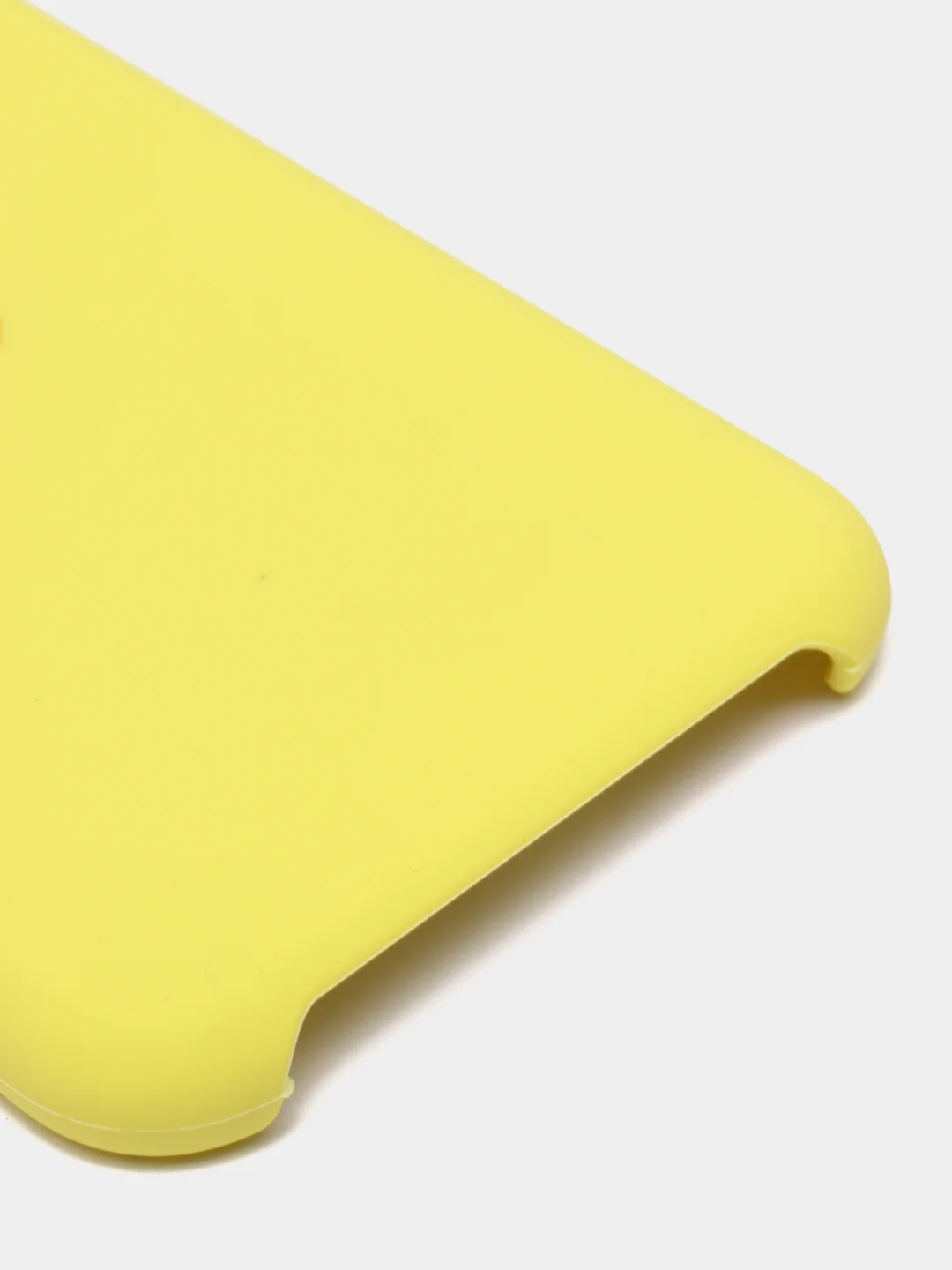 Лимонный чехол-накладка для IPhone 11 Pro пластик+Soft Touch Sillicone Case c логотипом