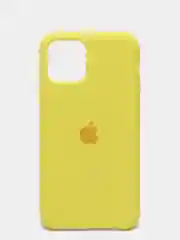 Лимонный чехол-накладка для IPhone 11 Pro пластик+Soft Touch Sillicone Case c логотипом