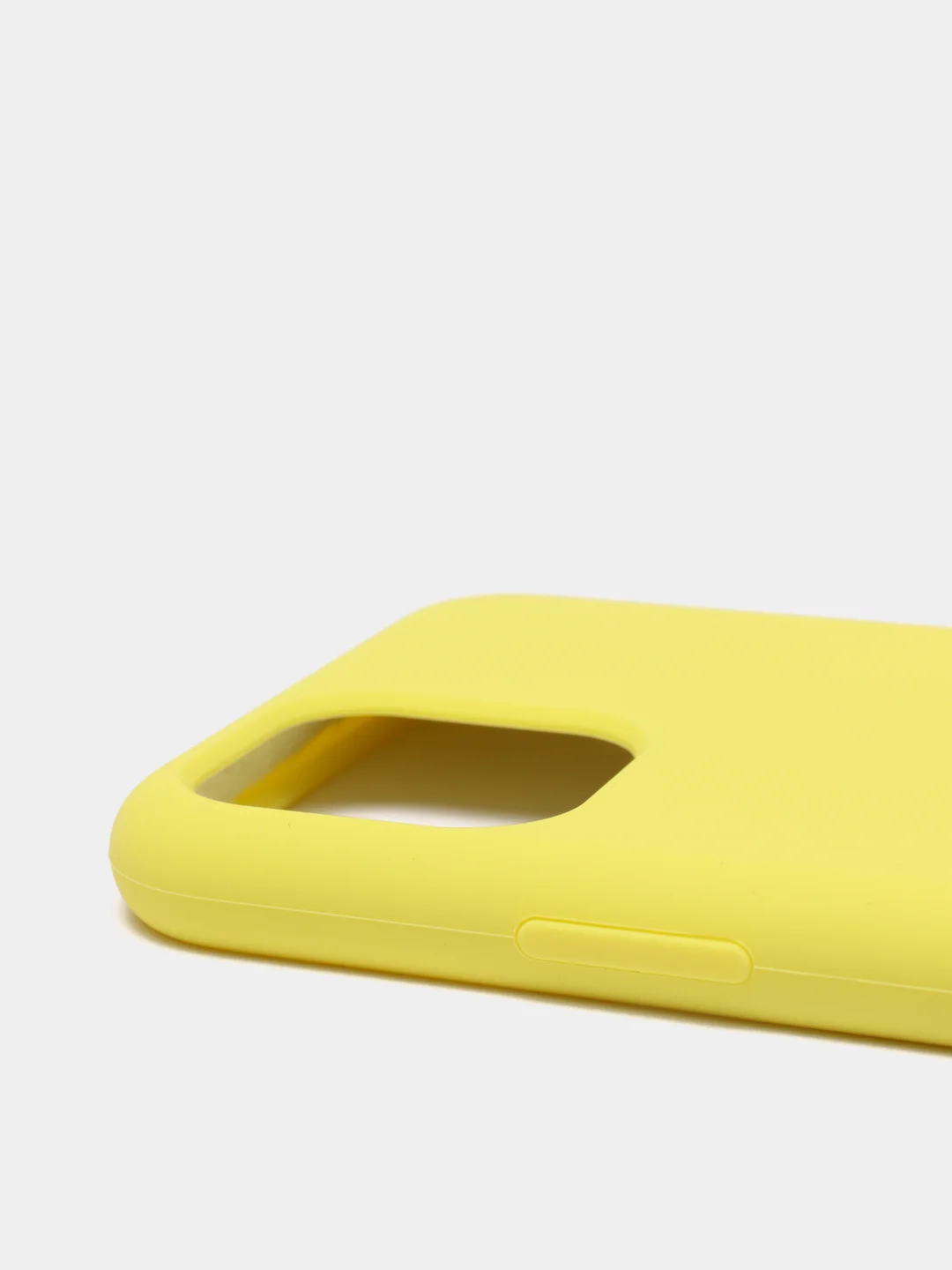 Лимонный чехол-накладка для IPhone 11 Pro пластик+Soft Touch Sillicone Case c логотипом