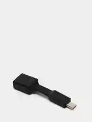 Черный адаптер otg с микро-USB на USB