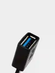 Черный адаптер otg с микро-USB на USB