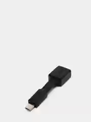 Черный адаптер otg с микро-USB на USB