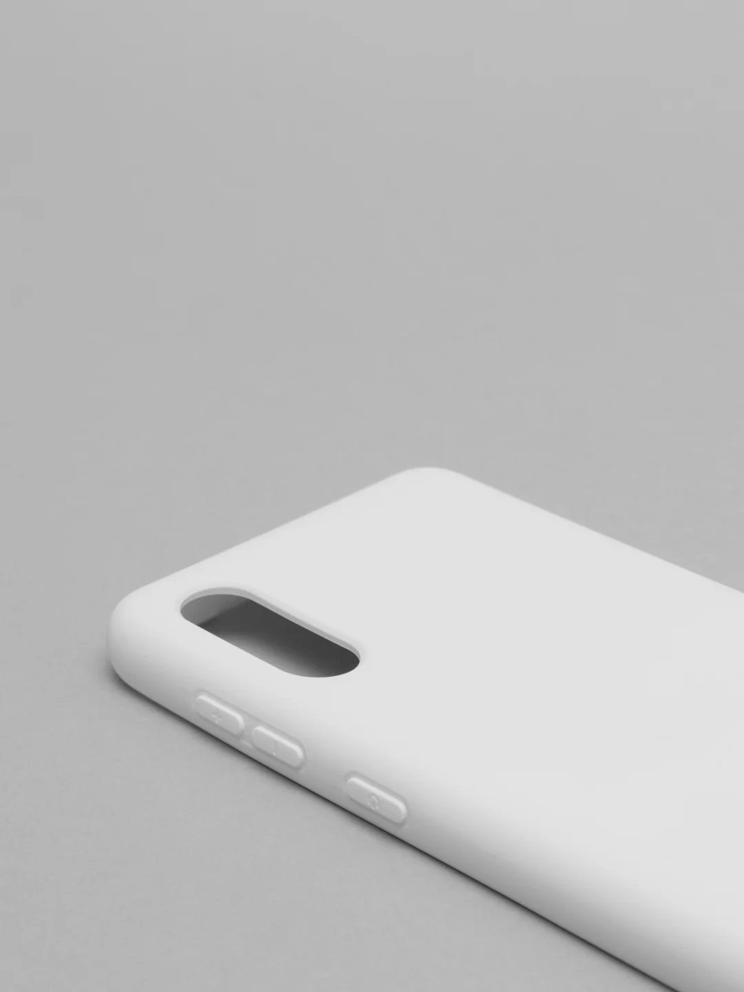 Белый чехол с бархатом внутри для Samsung A02 / M02
