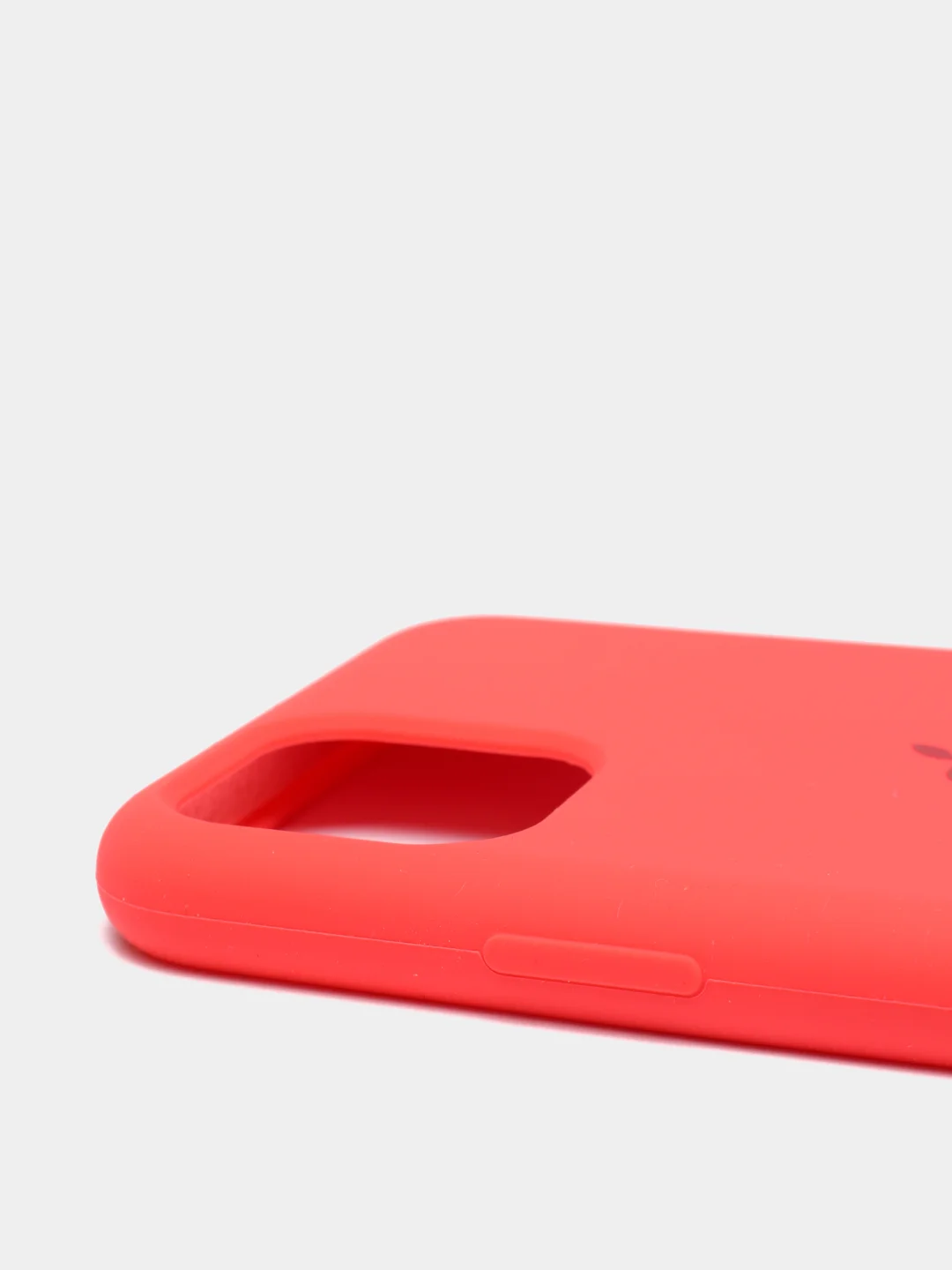Кораллово-розовый чехол-накладка для IPhone 11 Pro пластик+Soft Touch Sillicone Case c логотипом