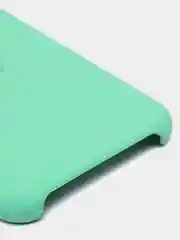 Мятный чехол-накладка для IPhone 11 Pro пластик+Soft Touch Sillicone Case c логотипом