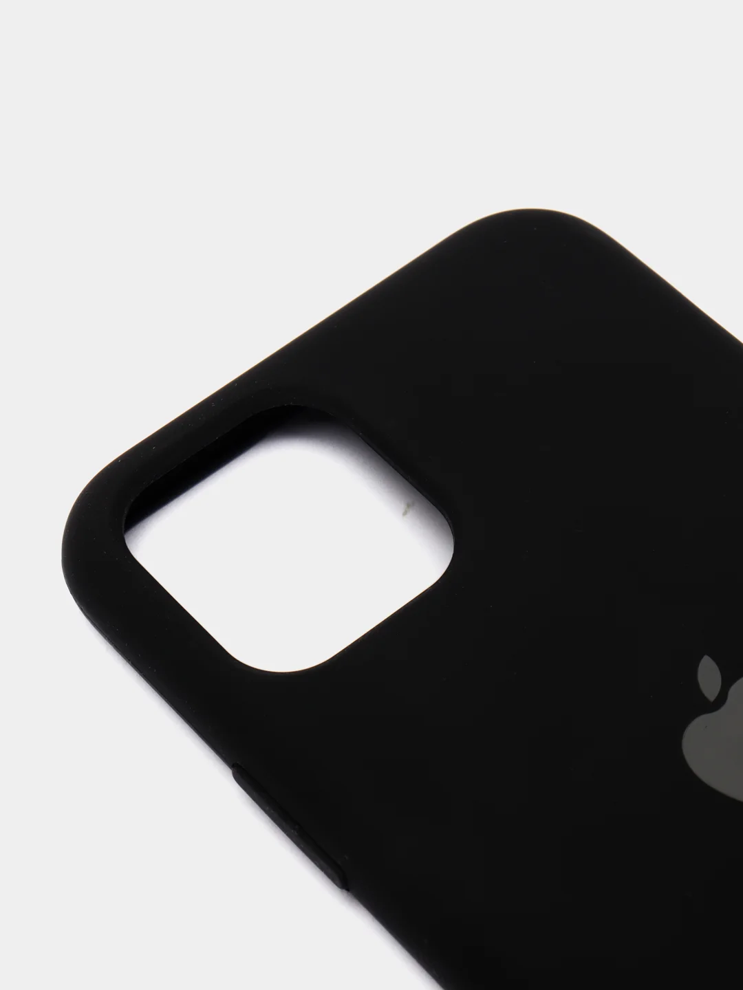 Черный чехол-накладка для IPhone 11 Pro пластик+Soft Touch Sillicone Case c логотипом