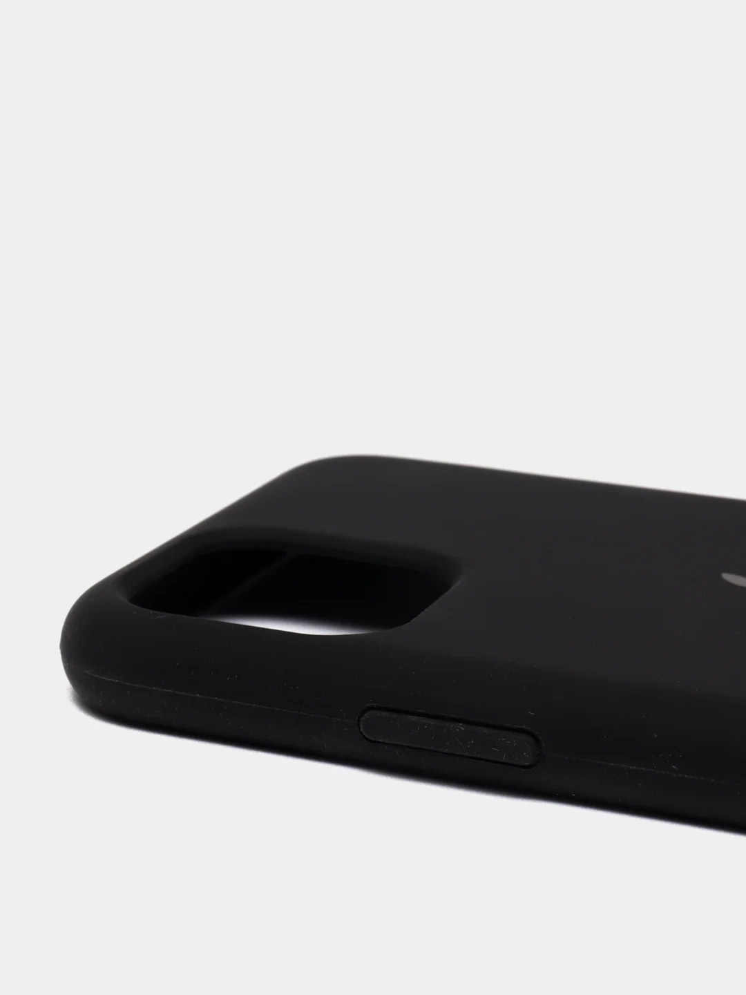 Черный чехол-накладка для IPhone 11 Pro пластик+Soft Touch Sillicone Case c логотипом