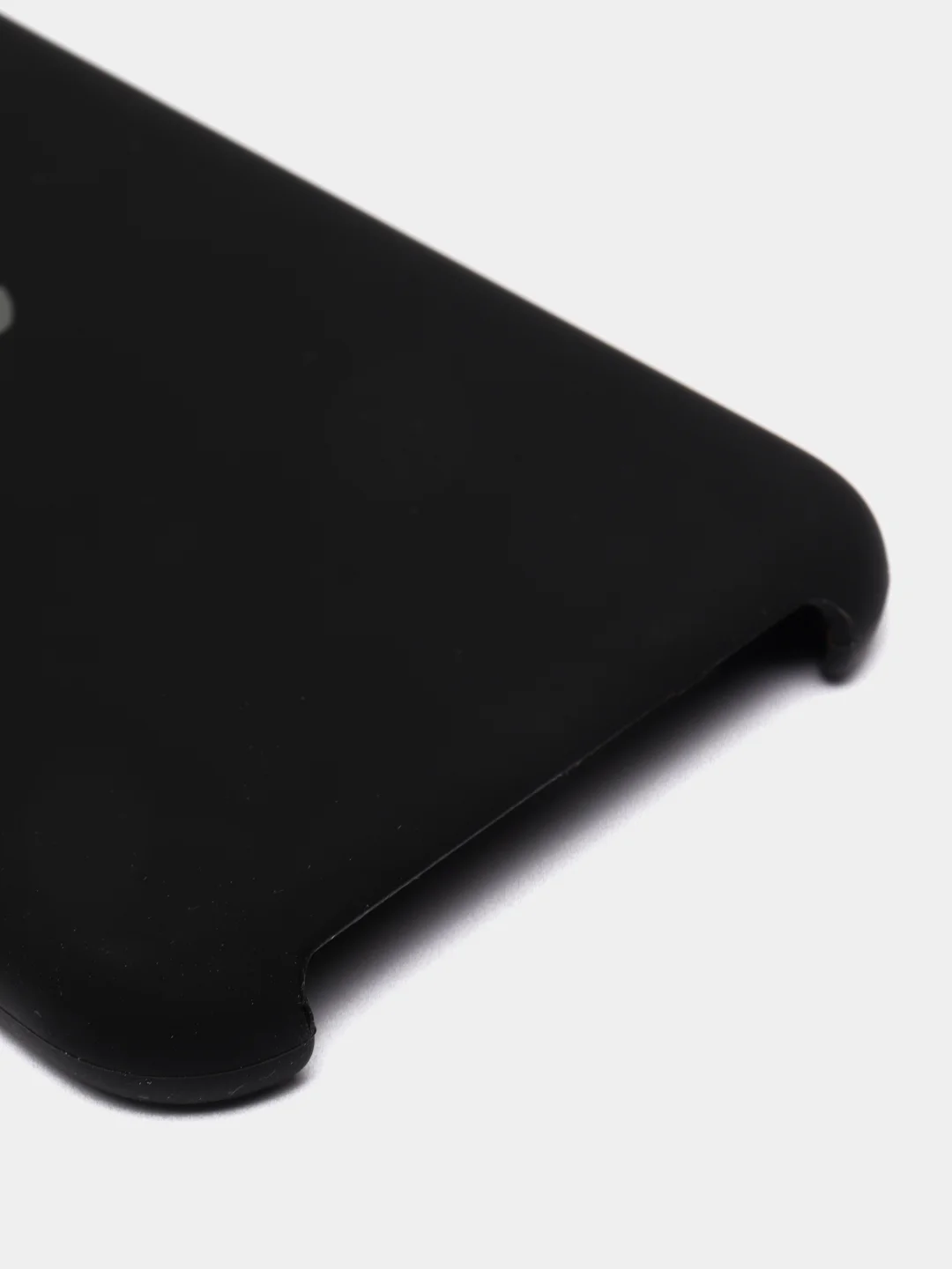 Черный чехол-накладка для IPhone 11 Pro пластик+Soft Touch Sillicone Case c логотипом