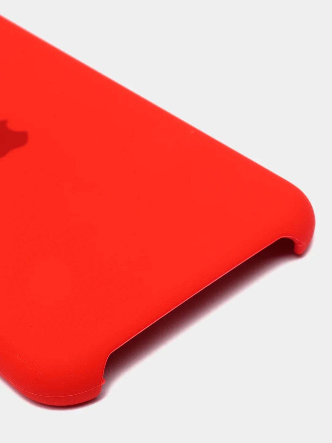 Красный чехол-накладка для IPhone 11 Pro пластик+Soft Touch Sillicone Case c логотипом