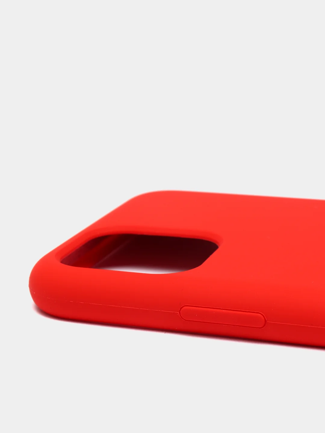 Красный чехол-накладка для IPhone 11 Pro пластик+Soft Touch Sillicone Case c логотипом