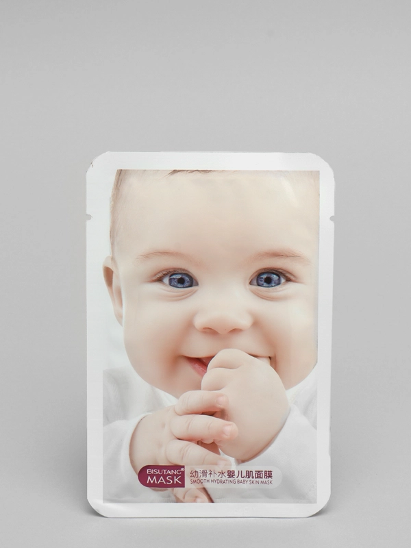 Маска для лица Baby Skin, для всех типов кожи, тканевая, отбеливающая, увлажняющая